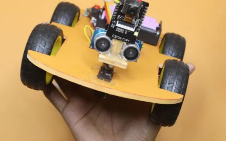 Live View Camera Robot Science Project