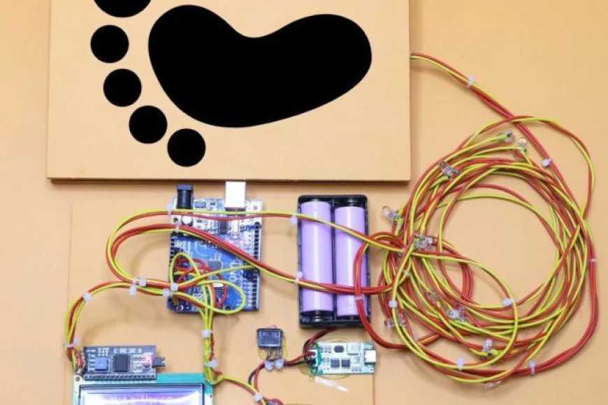 Electricity Generation Road Project Using Piezo Sensor - Science Project BD