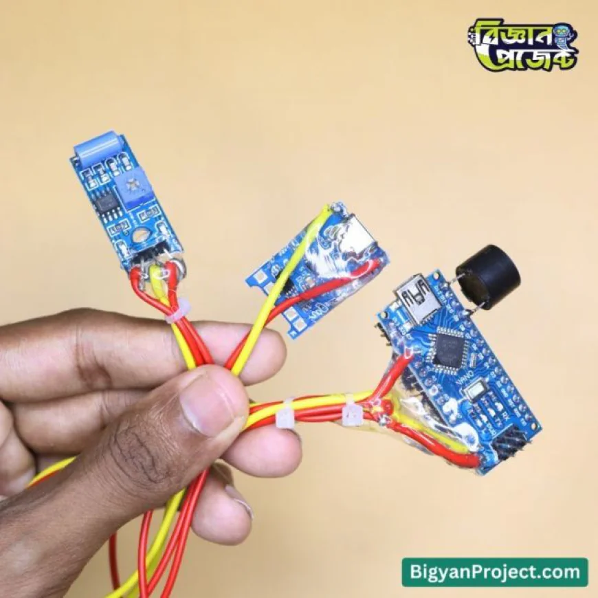 Vibration Detection Alarm Science Project