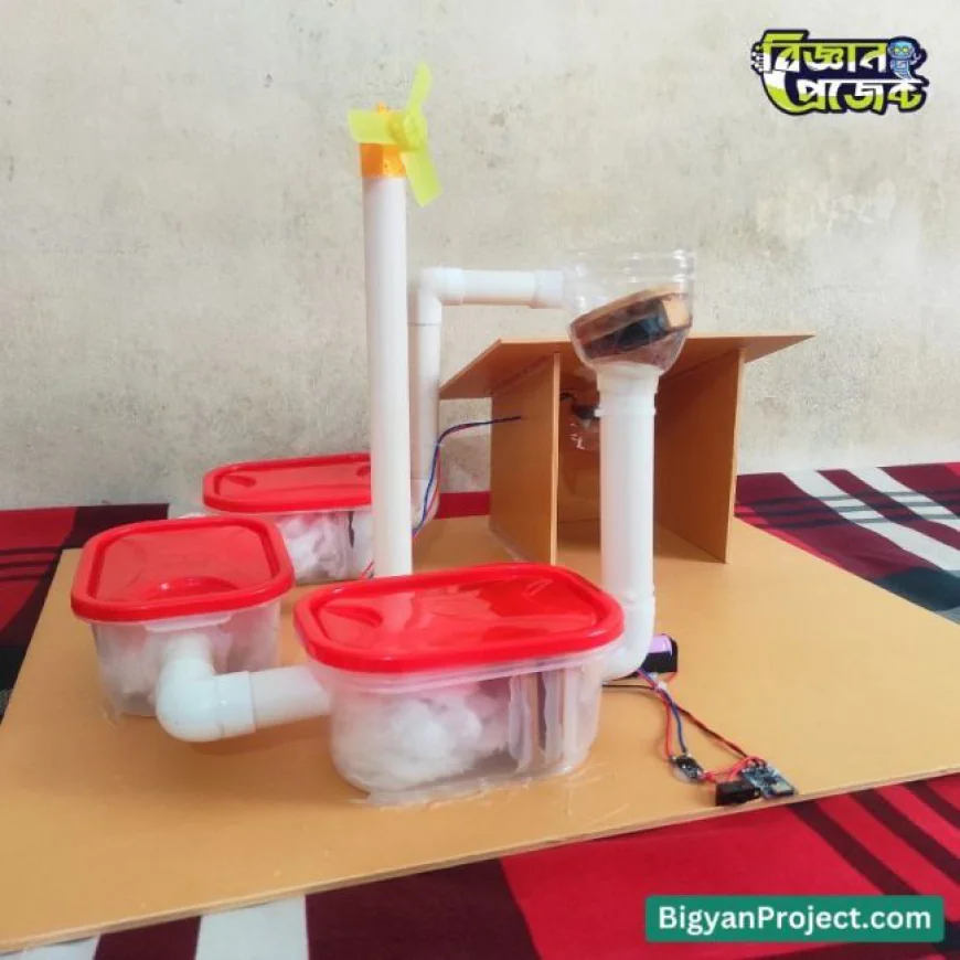 Air Cleaner Science Project for Industry & Vehicles