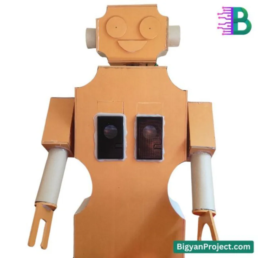 Talking Human Robot Project with AI and Voice Control