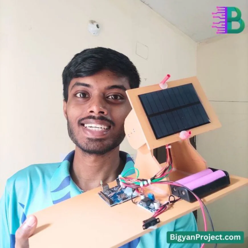 Arduino Based Solar Sun Tracker Project for Students