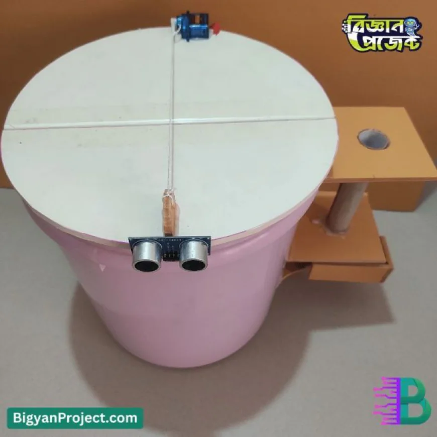 Smart Reward Dustbin Project for Students