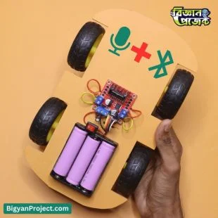 Bluetooth & Voice Control DIY Science Robotic Car Project
