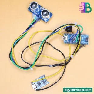 Object Detection Alarm Project Using Ultrasonic Sensor