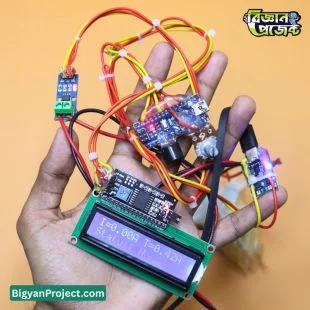 AC - DC Current Monitoring Project with ACS712 and LCD Display