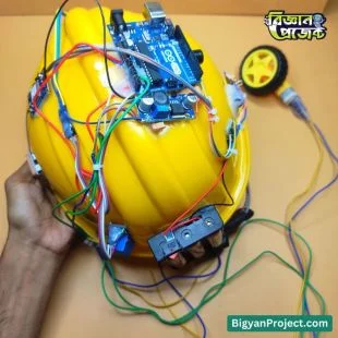 Smart Safety Bike Helmet with Crash Alert and GPS Project