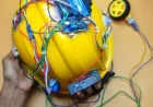 Smart Safety Bike Helmet with Crash Alert and GPS Project