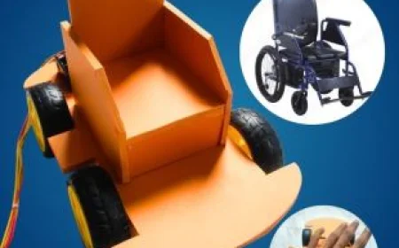 Hand Gesture Controlled Robotic Wheelchair Science Project