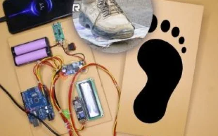 Footstep Power Generator Project - Piezoelectric