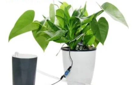 Automatic Tree Watering Project with Pump & Sensor